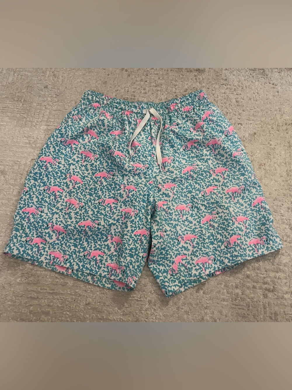 Chubbies 7” Swim Trunks - Flamingo Print